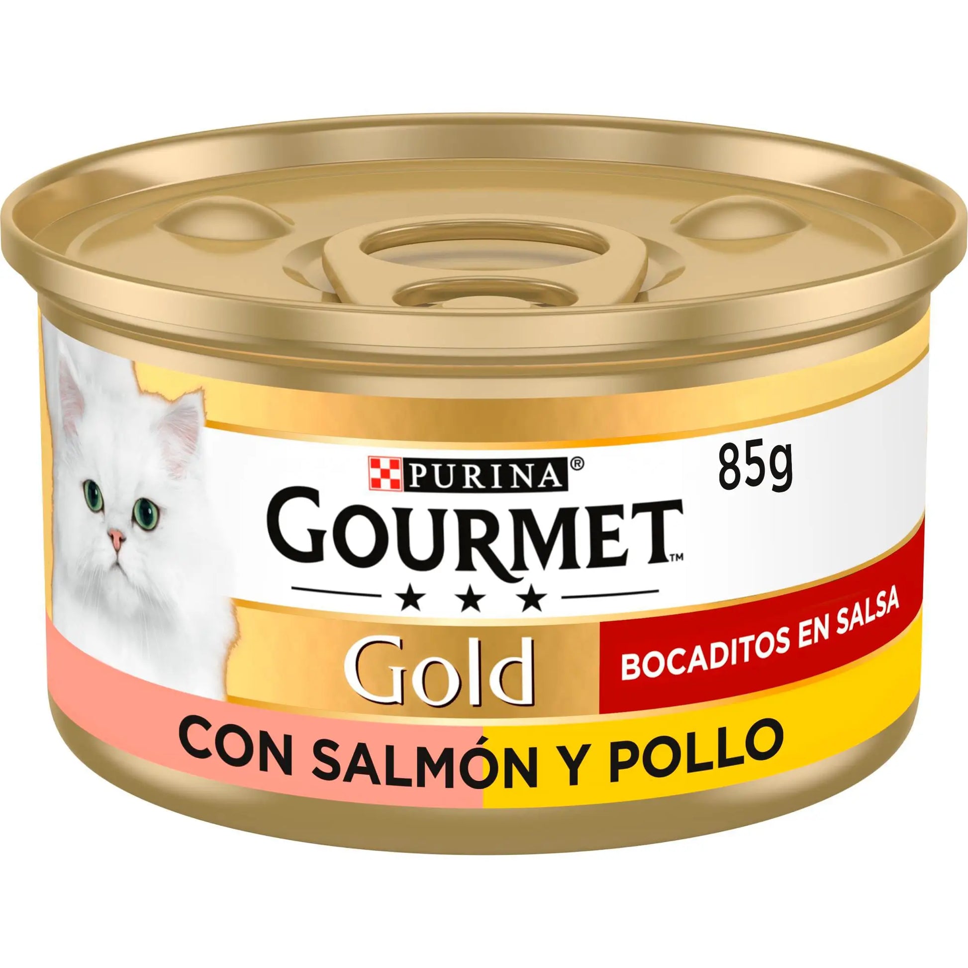 Gourmet Gold Bocaditos Salmón y Pollo 85 g PURINA