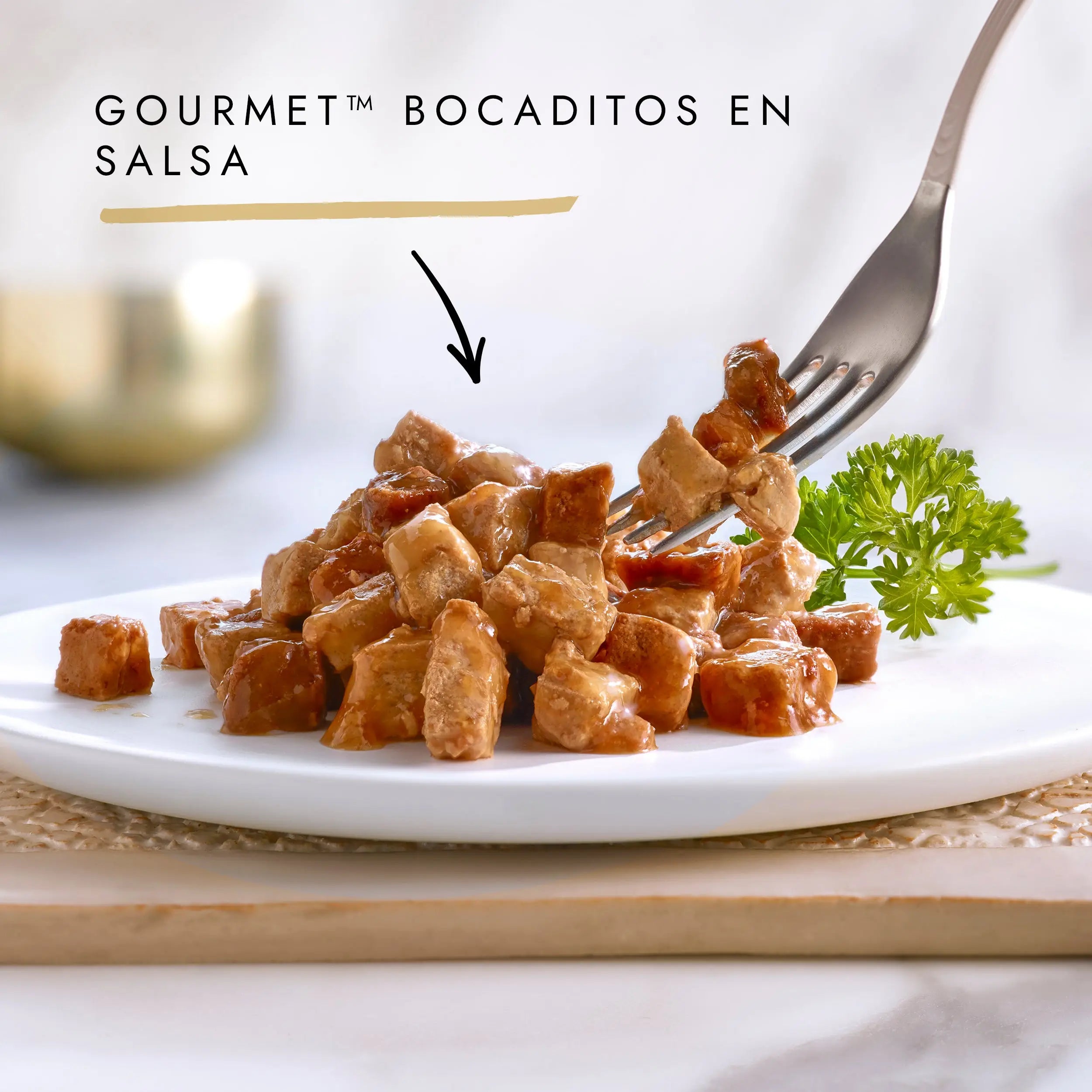 Gourmet Gold Bocaditos Salmón y Pollo 85 g PURINA