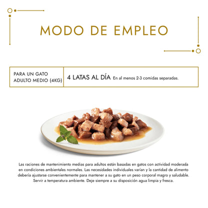 Gourmet Gold Bocaditos Salmón y Pollo 85 g PURINA