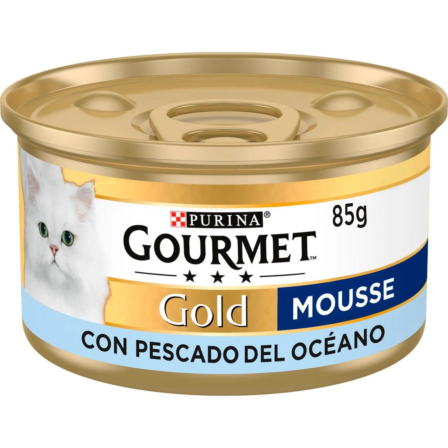 Gourmet Gold Mousse Pescado Oceánico 85 g PURINA