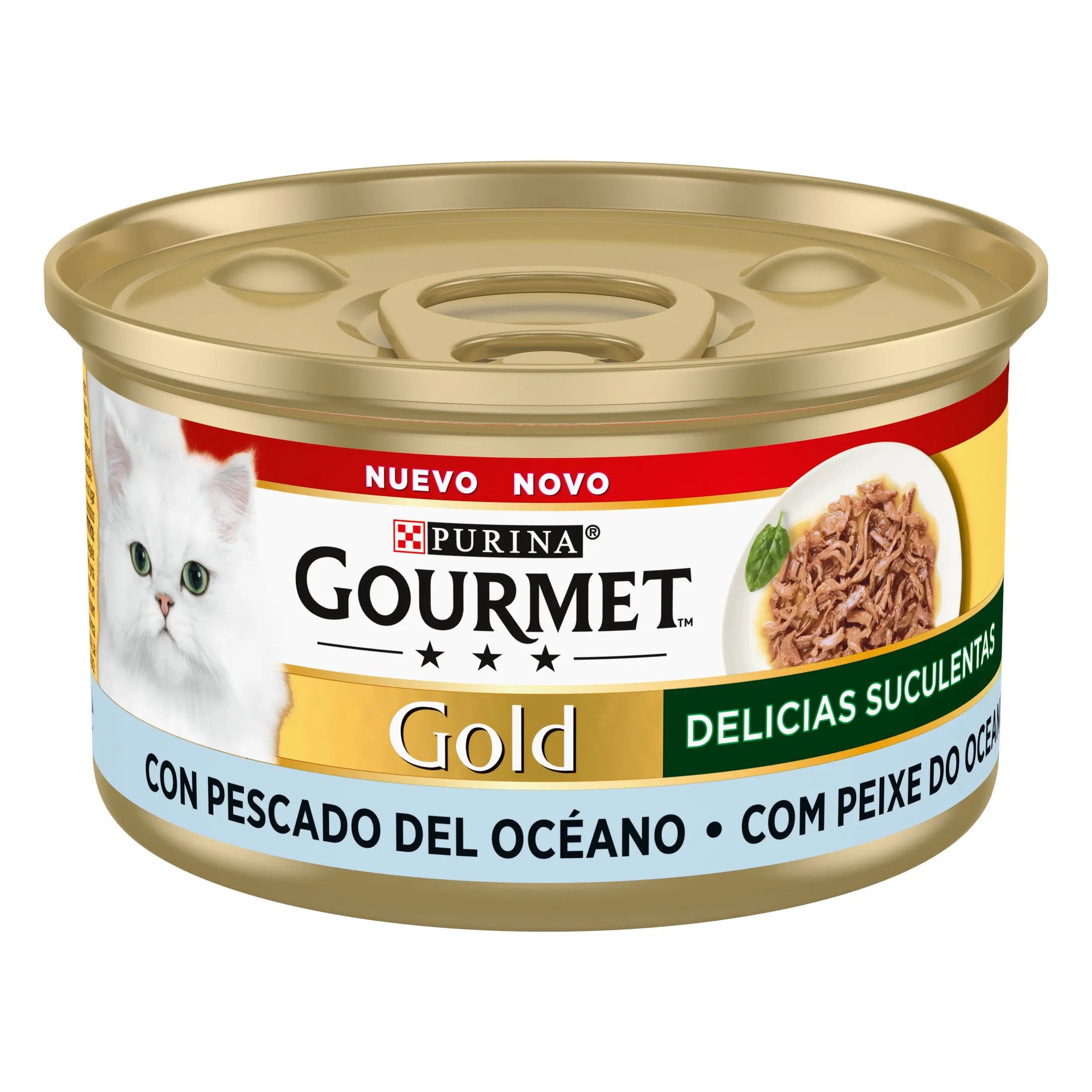 Gourmet Gold Delicias Pescado Oceánico 85 g PURINA