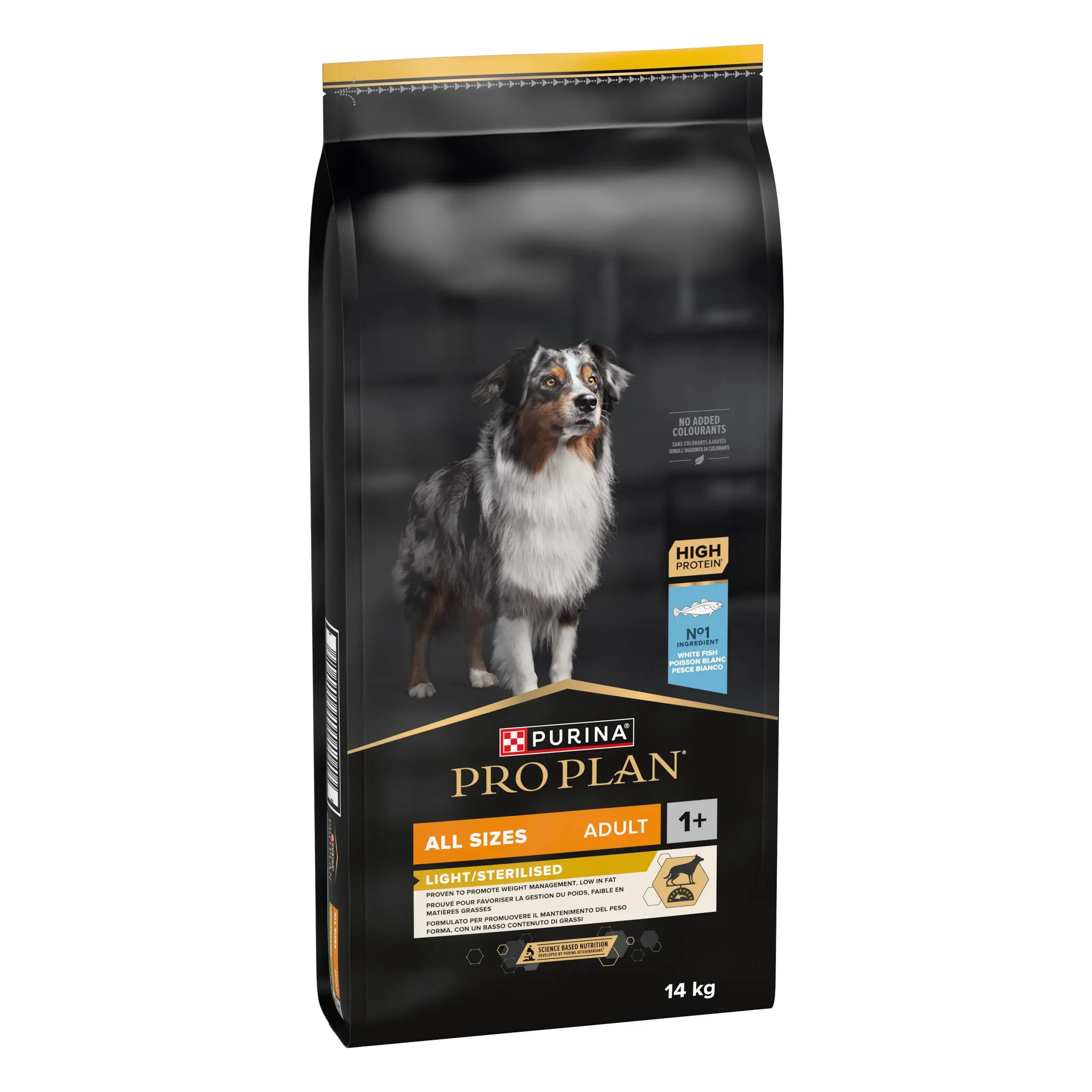 Pro Plan Dog AllSize Light Sterilized Pescado 14 kg PURINA