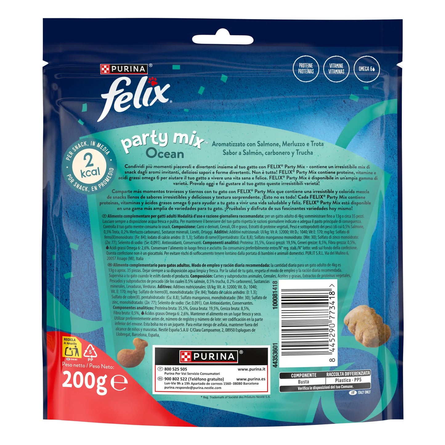 Felix Party Mix Ocean Mix 200 g FELIX