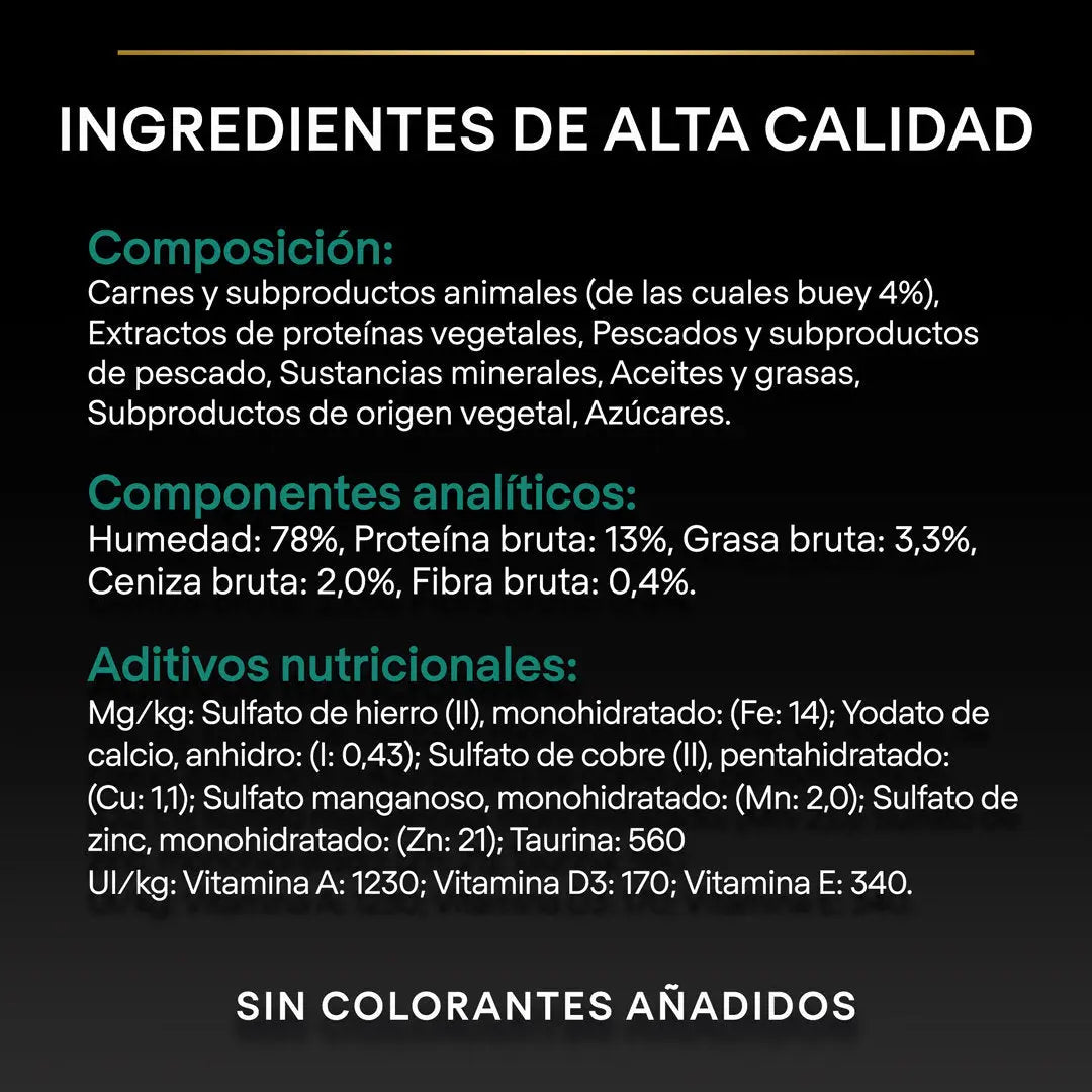 Pro Plan Cat Sobre Adult Sterilised Buey 85 g PURINA