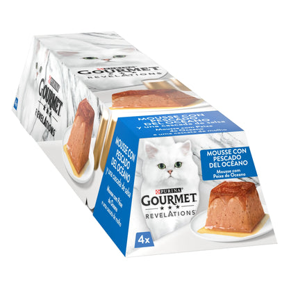 gourmet Revelations Pescado Oceánico Pack 4x57 g PURINA