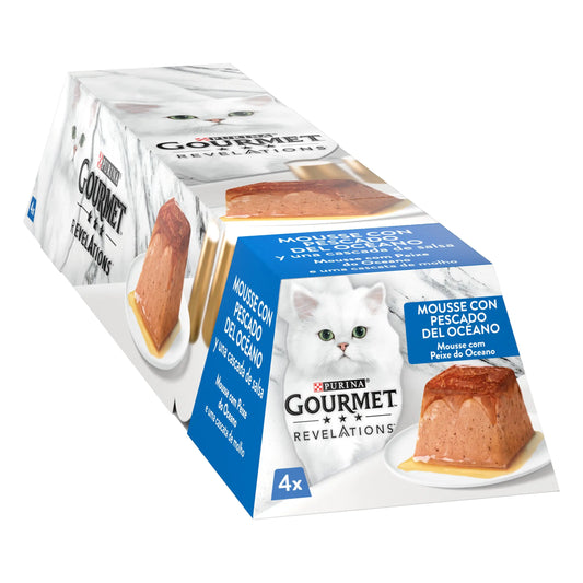 gourmet Revelations Pescado Oceánico Pack 4x57 g PURINA