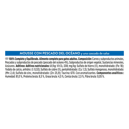 gourmet Revelations Pescado Oceánico Pack 4x57 g PURINA