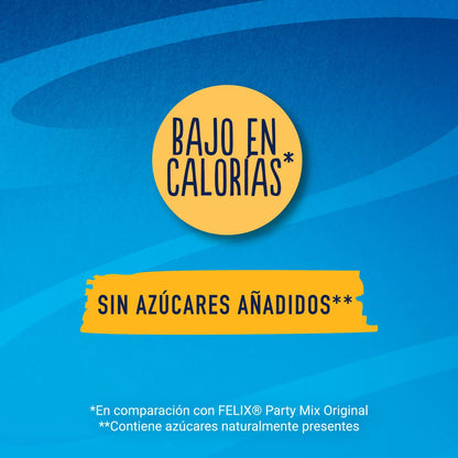 Felix Deli Moments Snack Líquido para Gatos (Pollo, Pato o Salmón) Pack 4x10 g FELIX