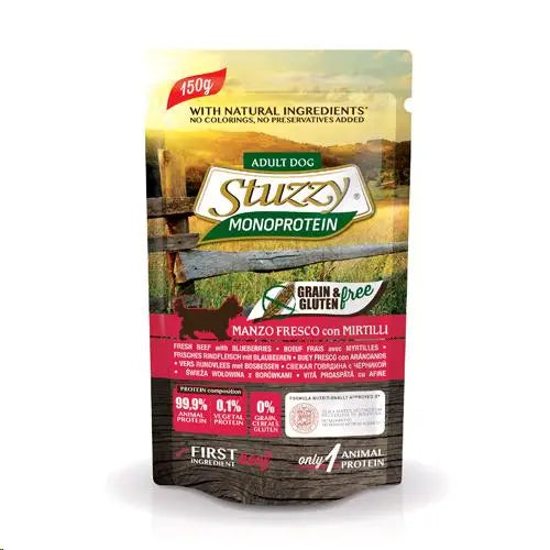 STUZZY SOBRES DE PERRO GRAIN FREE 150GR