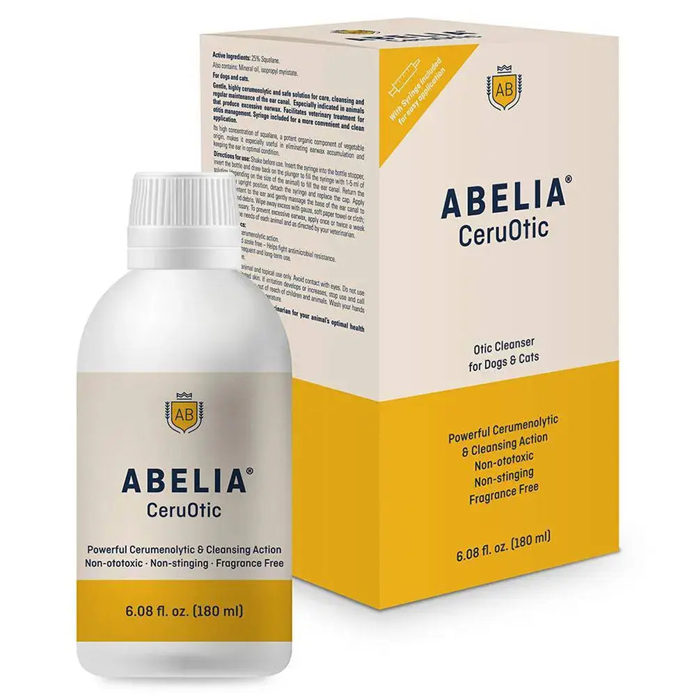 Abelia CeruOtic Solución Ótica y Dermatológica para Perros y Gatos VETNOVA Mascotas-Ávila