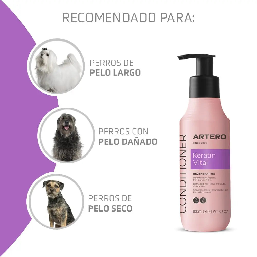 Acondicionador Keratin Vital 100 Ml Artero ARTERO Mascotas-Ávila