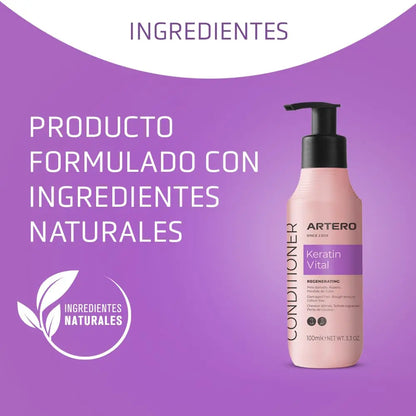 Acondicionador Keratin Vital 100 Ml Artero ARTERO Mascotas-Ávila