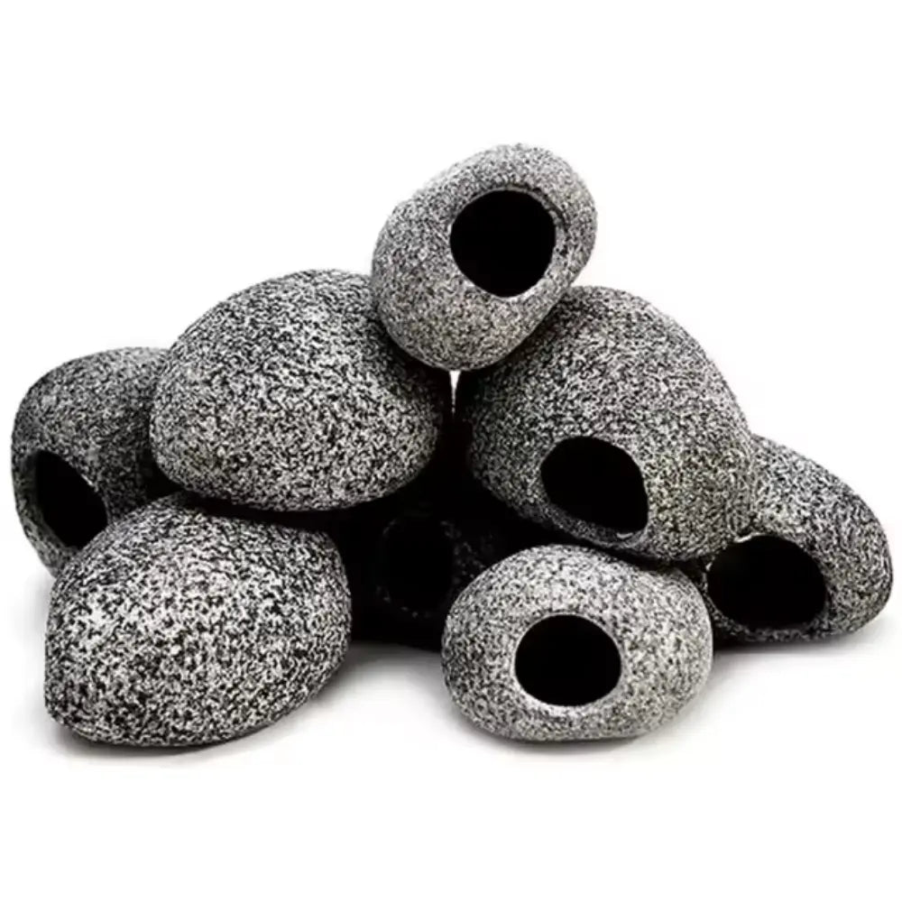 Adorno Acuario Piedra Lito Agujero 5 cm PENN-PLAX Mascotas-Ávila