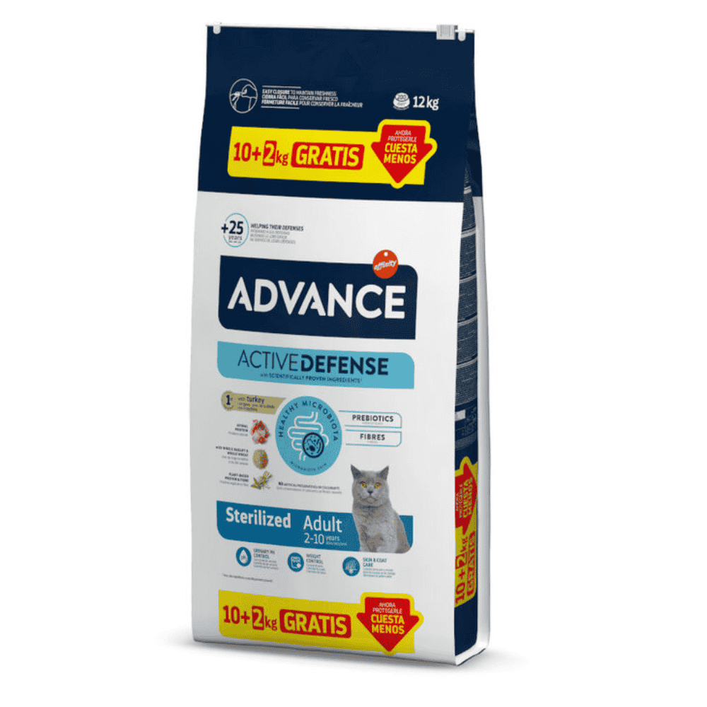 Advance Adult Sterilized Turkey Pienso de Pavo para Gatos ADVANCE Mascotas-Ávila