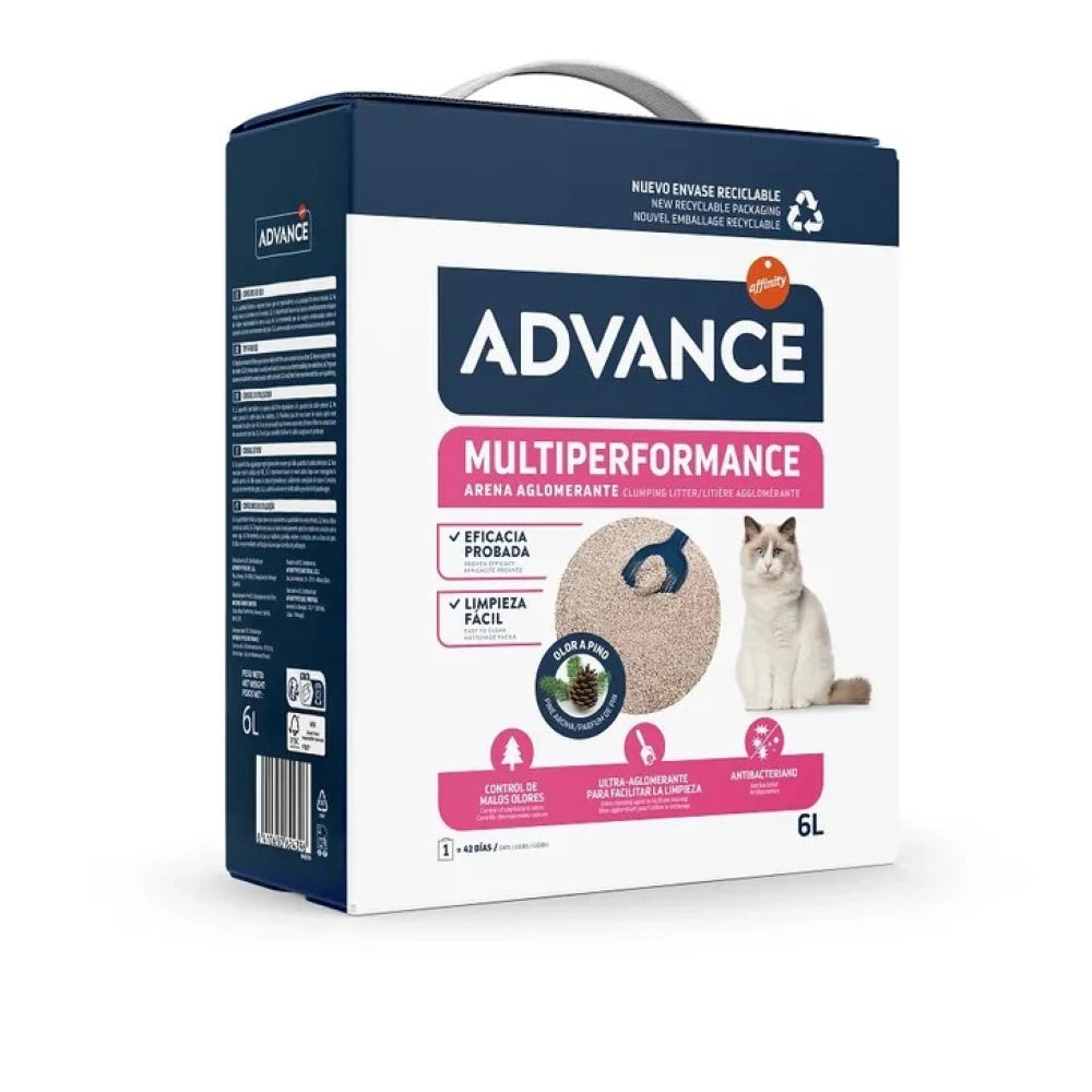 Advance Arena Aglomerante Multiperformance 6,36 kg ADVANCE Mascotas-Ávila