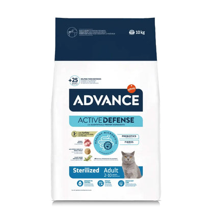 Advance Cat Sterilized Adult 10 kg al mejor precio online