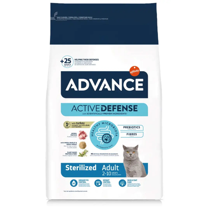 ADVANCE CAT STERILIZED ADULT 6KG - Mejor Precio - Mascotas Ávila