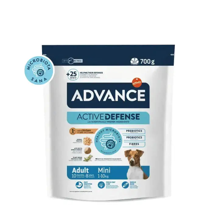 Advance Dog Adult Mini Chicken & Rice - Pienso de Pollo y Arroz para Perros ADVANCE Mascotas-Ávila