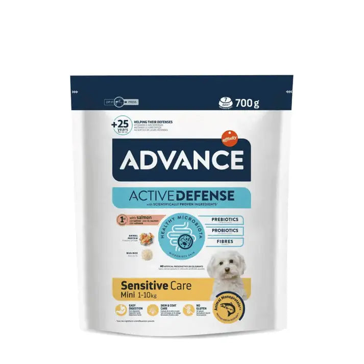 Advance Dog Adult Mini Sensitive Care Salmón ADVANCE Mascotas-Ávila