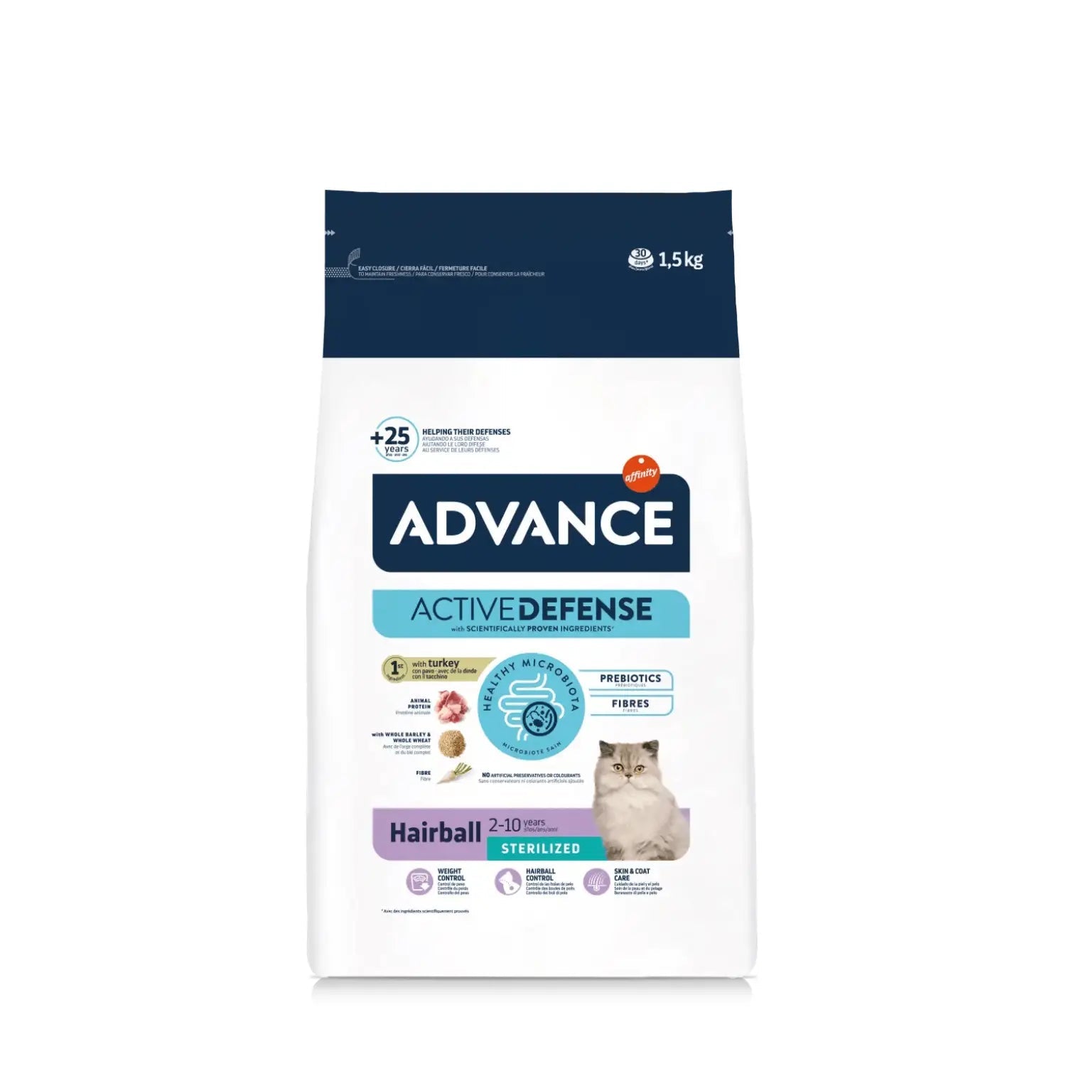 Advance Cat Sterilized Hairball 1,5kg al mejor precio online