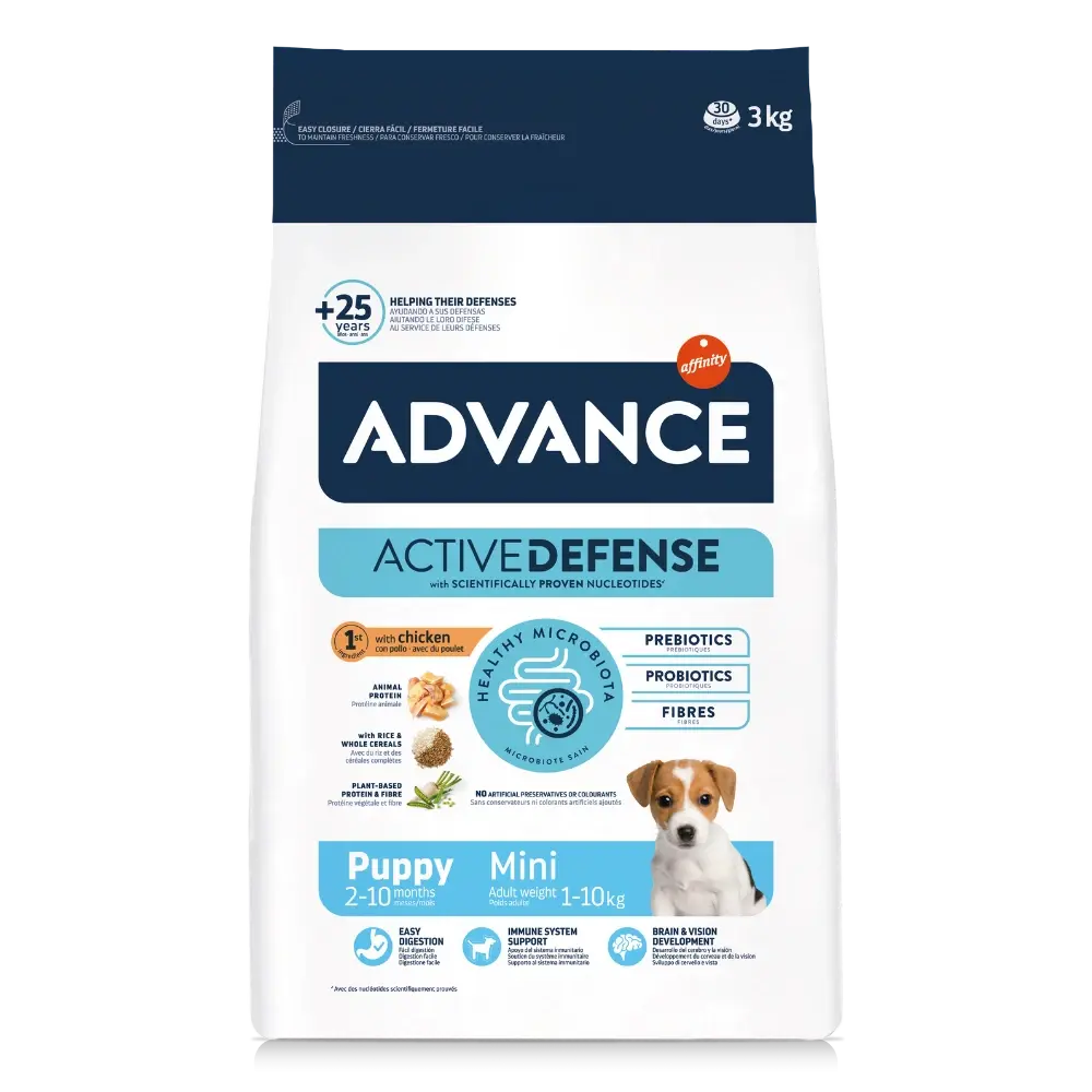 Advance Mini Puppy Pienso para Cachorros ADVANCE Mascotas-Ávila