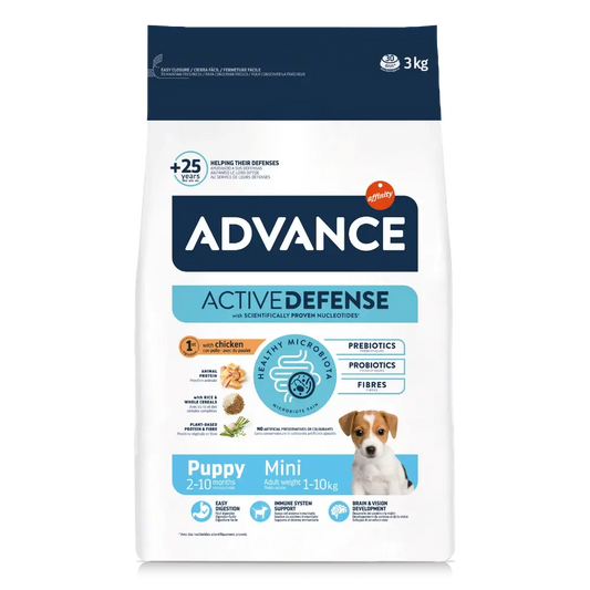 Advance Mini Puppy Pienso para Cachorros ADVANCE Mascotas-Ávila