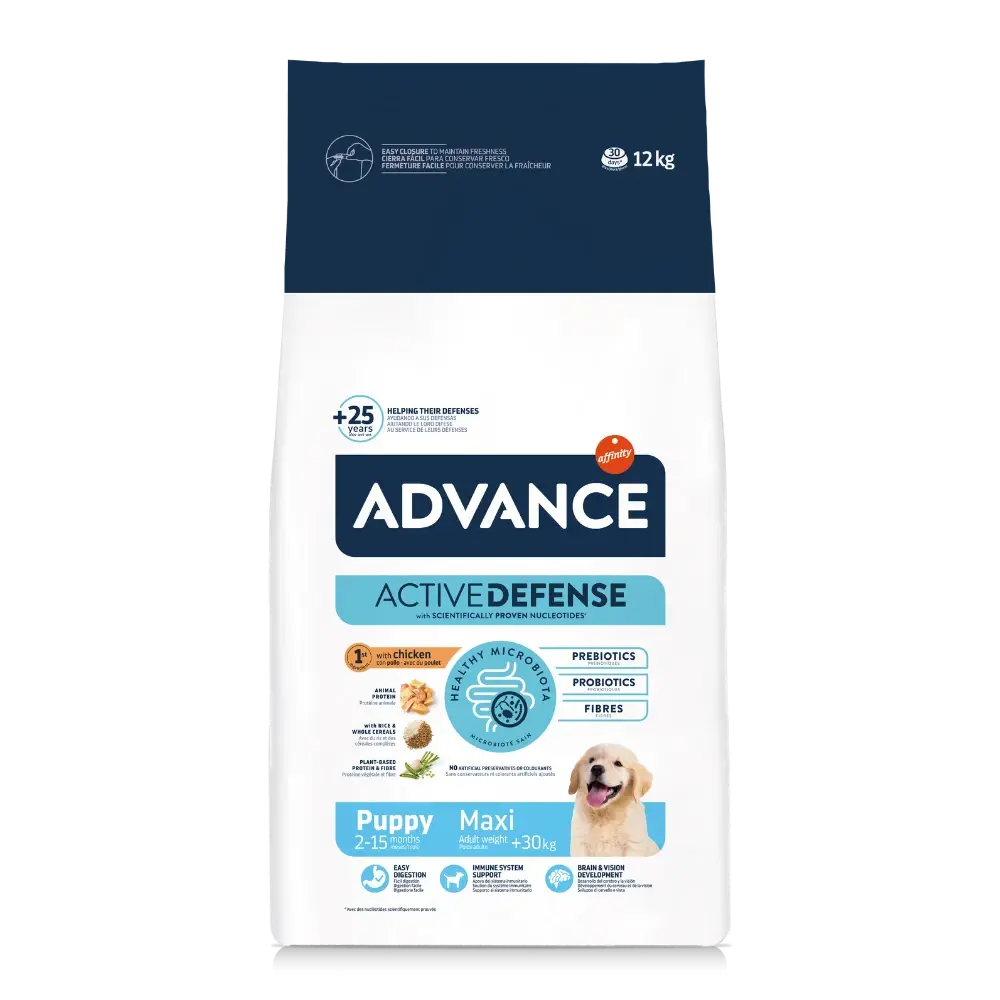 Advance Puppy Maxi Pienso para Cachorros de Raza Grande ADVANCE Mascotas-Ávila