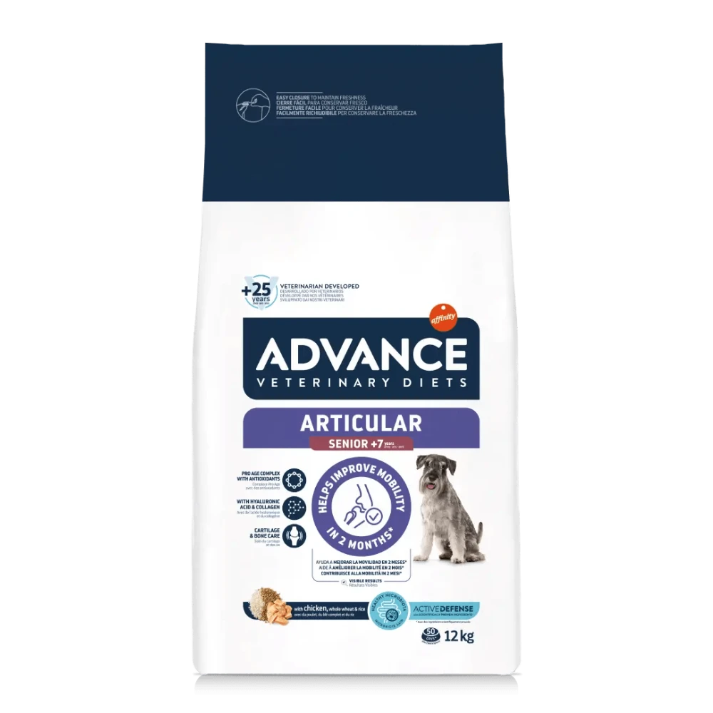 Advance Veterinary Diets Articular Senior +7 años Pienso para Perros ADVANCE Mascotas-Ávila