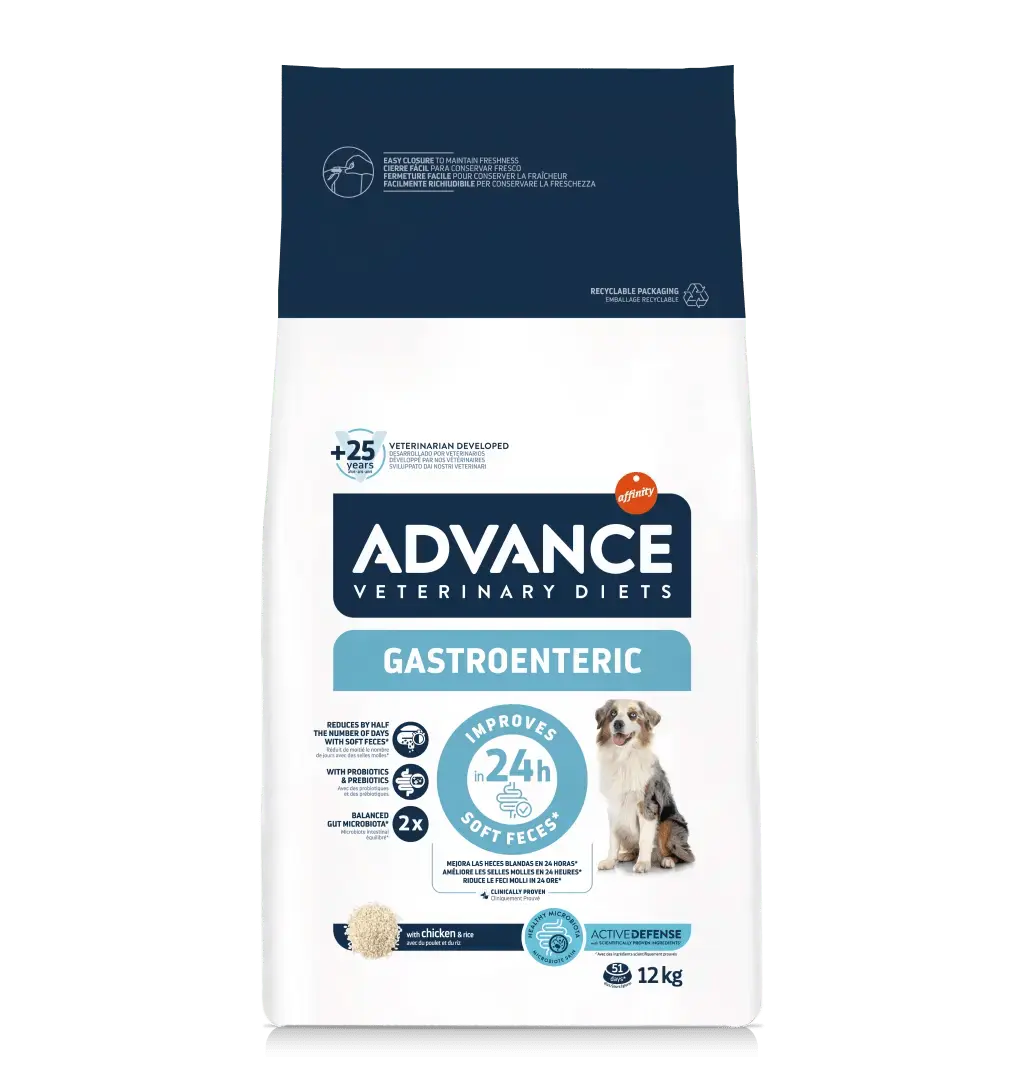 Advance Veterinary Diets Gastroenteric Pienso con Probióticos para Perros ADVANCE Mascotas-Ávila