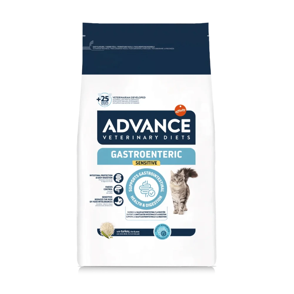 Advance Veterinary Diets Gastroenteric Sensitive Pienso Gastrointestinal para Gatos ADVANCE Mascotas-Ávila