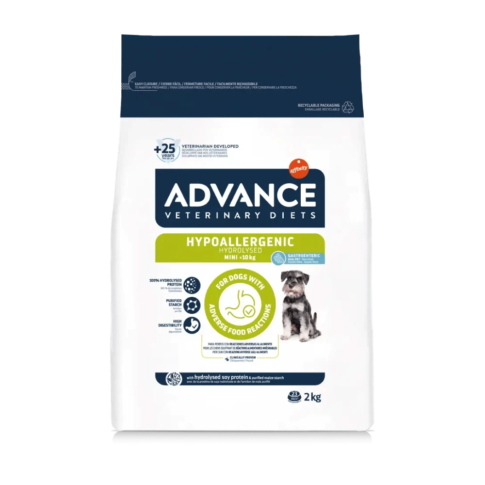 Advance Veterinary Diets Hypoallergenic Mini Pienso para Perros ADVANCE Mascotas-Ávila