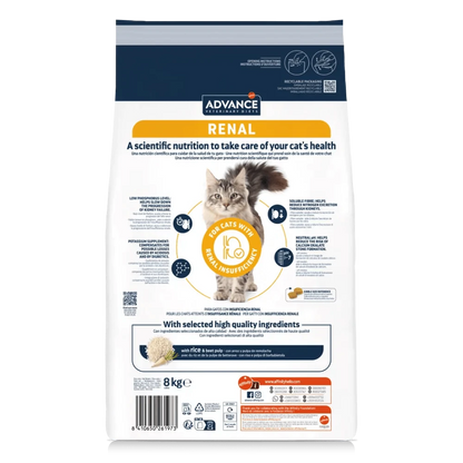 Advance Veterinary Diets Renal Pienso para Gatos ADVANCE Mascotas-Ávila