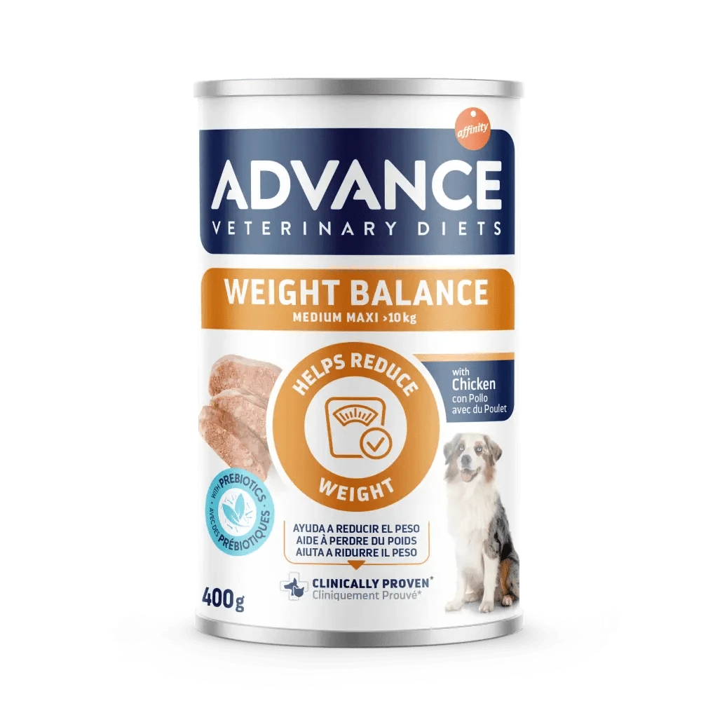Advance Veterinary Diets Weight Balance Medium-Maxi Lata Comida Húmeda ADVANCE Mascotas-Ávila