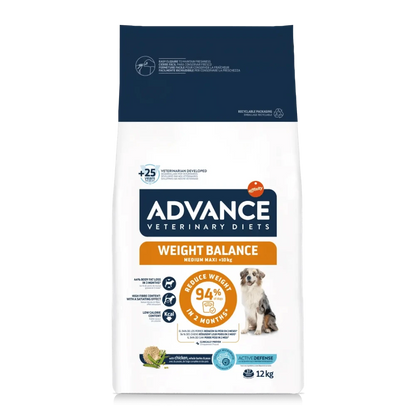 Advance Veterinary Diets Weight Balance Medium Maxi Pienso para Perros ADVANCE Mascotas-Ávila