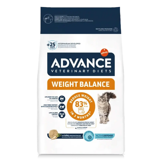 Advance Veterinary Diets Weight Balance Pienso para Gatos ADVANCE Mascotas-Ávila