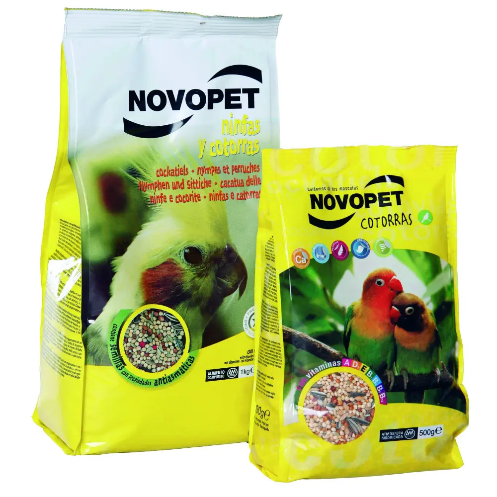 Alimento Cotorras 500 g Novopet NOVOPET Mascotas-Ávila