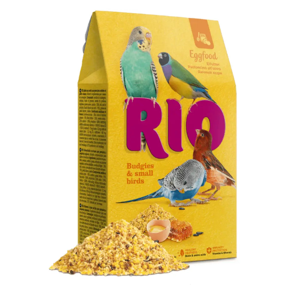 Alimento de Huevo Periquitos y Pequeñas Aves 250 g Rio RIO Mascotas-Ávila