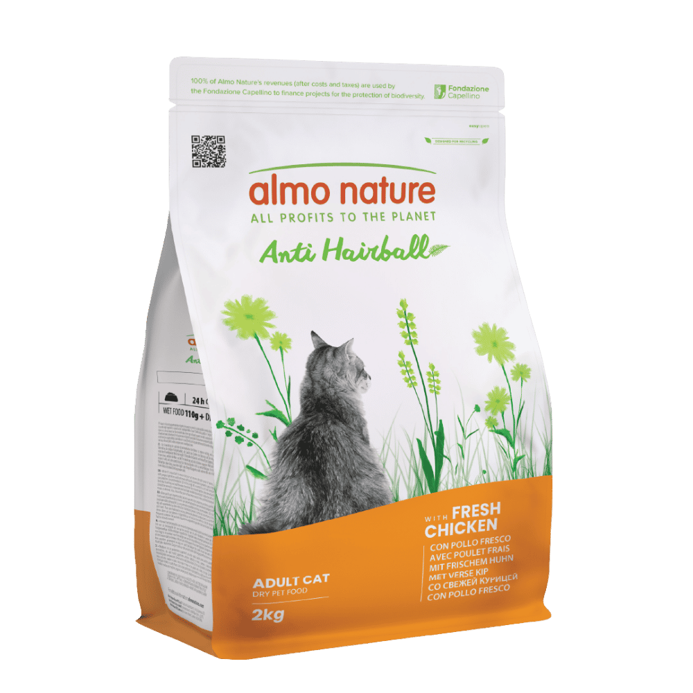 Almo Nature Anti Hairball Pollo Fresco Pienso para Gatos ALMO NATURE Mascotas-Ávila