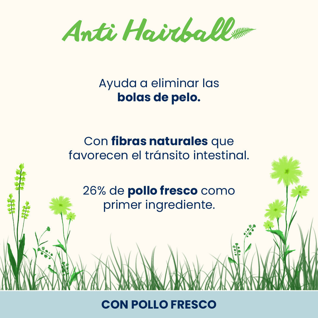 Almo Nature Anti Hairball Pollo Fresco Pienso para Gatos ALMO NATURE Mascotas-Ávila