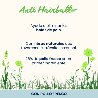Almo Nature Anti Hairball Pollo Fresco Pienso para Gatos ALMO NATURE Mascotas-Ávila