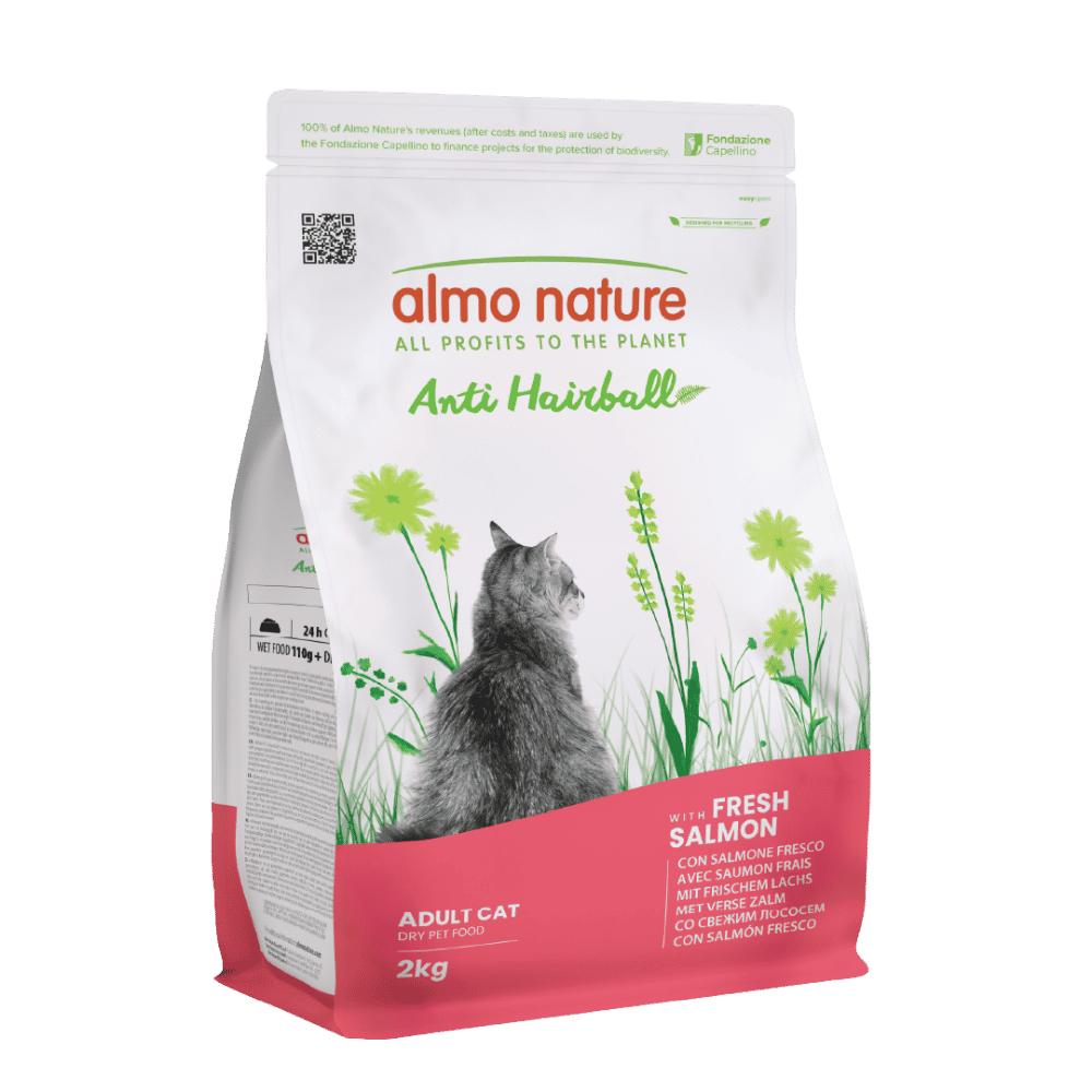 Almo Nature Anti Hairball Salmón Fresco Pienso para Gatos ALMO NATURE Mascotas-Ávila