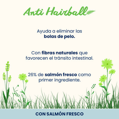 Almo Nature Anti Hairball Salmón Fresco Pienso para Gatos ALMO NATURE Mascotas-Ávila