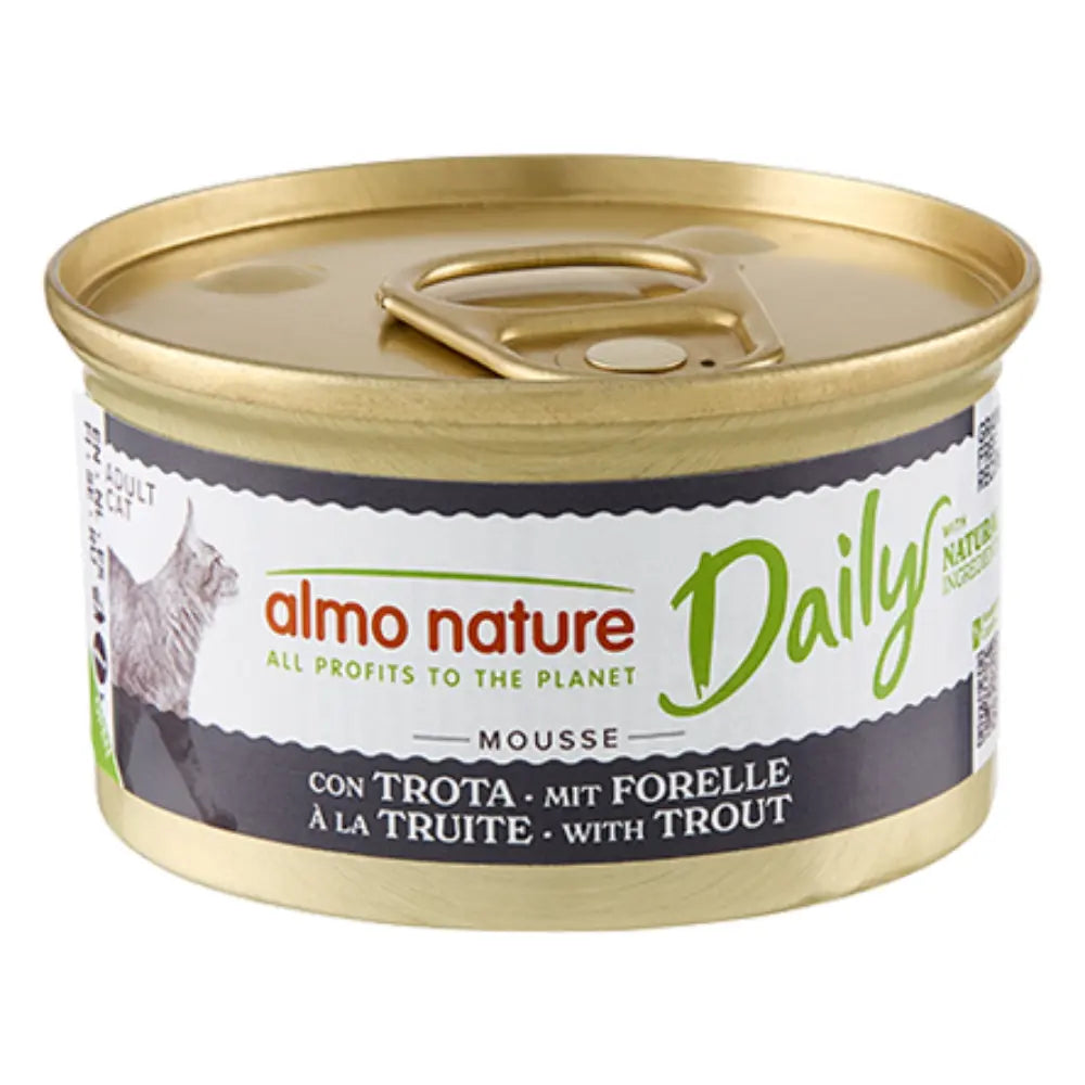Chunks Con Trucha Almo Nature Cat Daily Menú Lata 85 g ALMO NATURE Mascotas-Ávila