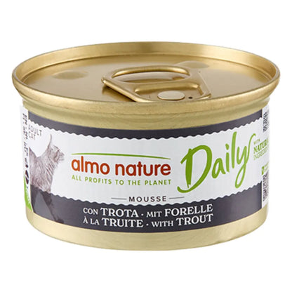 Chunks Con Trucha Almo Nature Cat Daily Menú Lata 85 g ALMO NATURE Mascotas-Ávila