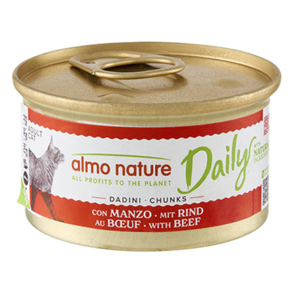 Ternera Almo Nature Cat Daily Menú Lata 85 g ALMO NATURE Mascotas-Ávila