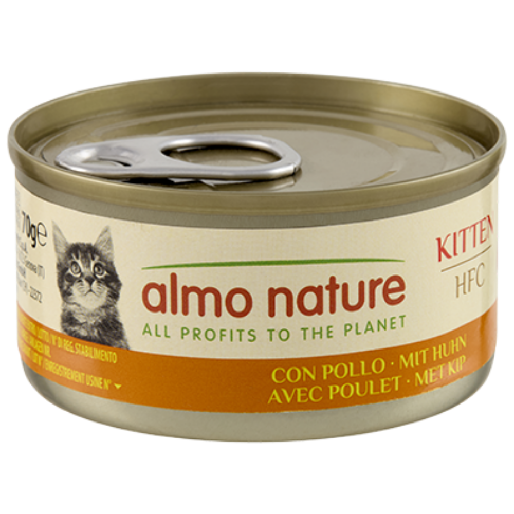 Almo Nature Cat HFC Lata 70 g Comida Húmeda para Gatos ALMO NATURE Mascotas-Ávila