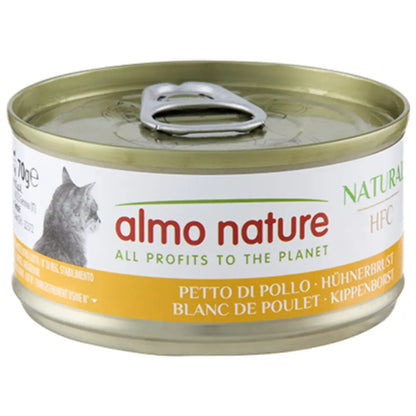 Almo Nature Cat HFC Lata 70 g Comida Húmeda para Gatos ALMO NATURE Mascotas-Ávila