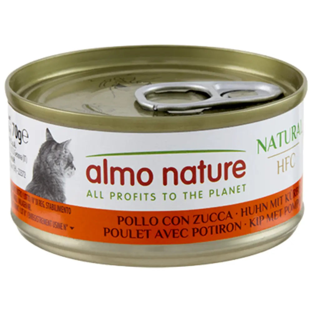 Almo Nature Cat HFC Lata 70 g Comida Húmeda para Gatos ALMO NATURE Mascotas-Ávila