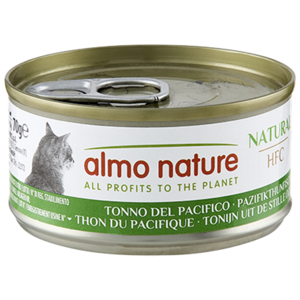 Pacific Atún Almo Nature Cat HFC Lata 70 g Comida Húmeda para Gatos ALMO NATURE Mascotas-Ávila
