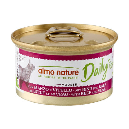 Almo Nature Daily Cat Menú Comida Húmeda para Gatos en Lata 85 g ALMO NATURE Mascotas-Ávila